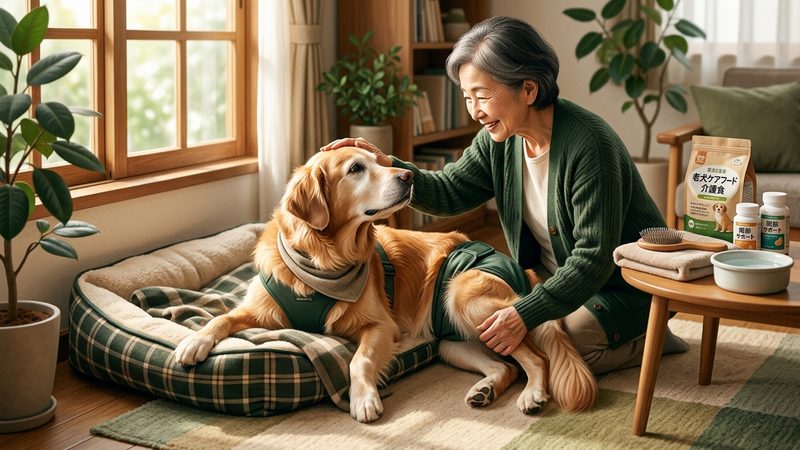 大型犬・犬種別の注意点|シニア犬の老犬 介護 必要なもの