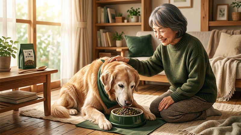 大型犬のシニア期に気をつけたいご飯のこと|シニア犬のシニア犬 ご飯 おすすめ