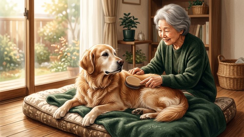 大型犬・犬種別のトリミング注意点|シニア犬の老犬 心臓病 トリミング