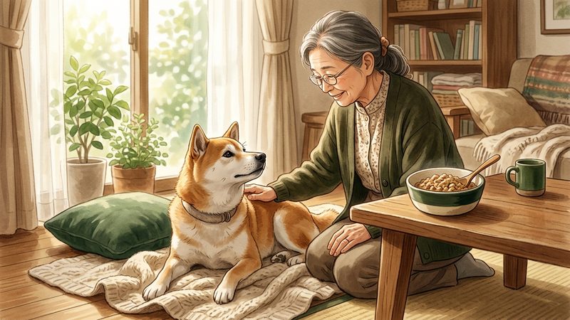 なぜシニア犬に半生フードが向いているのか|シニア犬のシニア犬半生フード