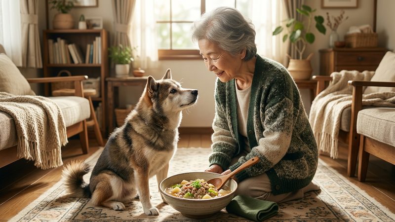 なぜ今、老犬に手作りごはんが選ばれるのか|シニア犬の老犬 手作りごはん レシピ