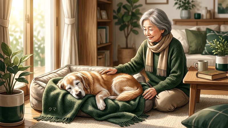 老犬の昼夜逆転はなぜ起こるのか|シニア犬の老犬 昼夜逆転 対策