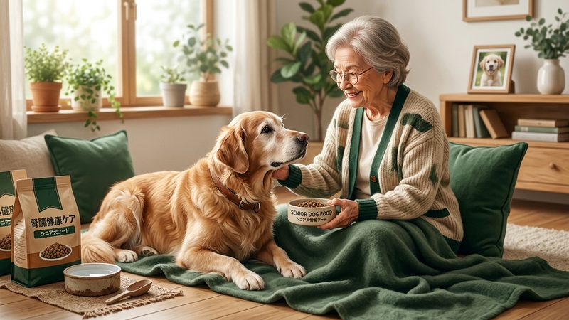 シニア犬の腎臓フードを選ぶ7つのポイントと切り替え方|シニア犬のシニア犬腎臓フード