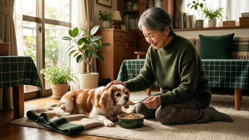 自宅でできる食欲ケアとチェック方法|シニア犬のシニア犬ごはん食べない
