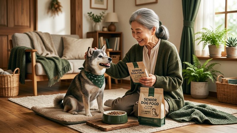 失敗しないシニア犬ドックフードの選び方5つの軸|シニア犬のシニア犬ドックフード