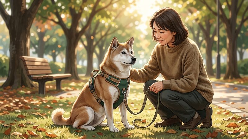 ハーネスを使い始めるサインと受診の目安|シニア犬の老犬介護ハーネス