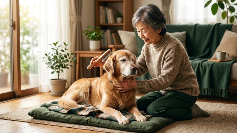 犬の介護で自宅でできる5つのケア|シニア犬の犬の介護