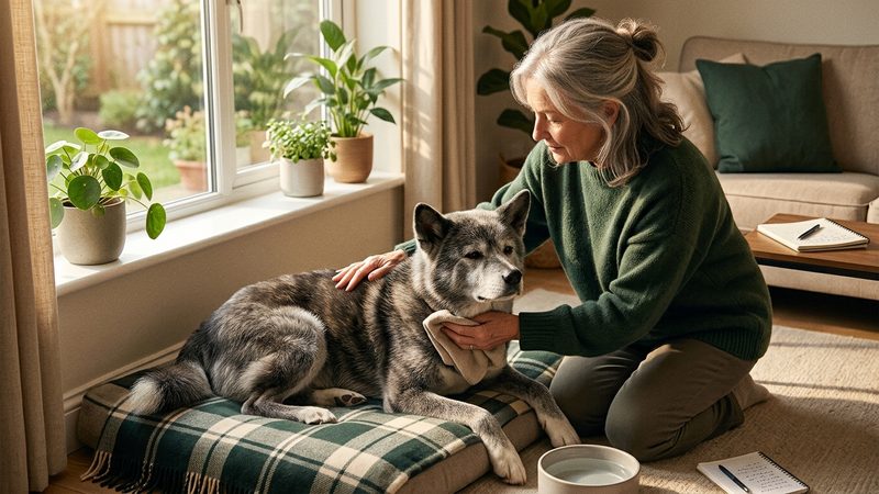 熱中症を疑ったときの応急処置と受診の目安|シニア犬の老犬熱中症症状