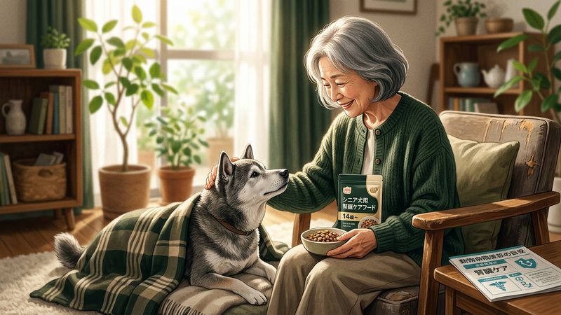 こんな症状は動物病院へ|受診の目安|シニア犬のシニア犬腎臓フード