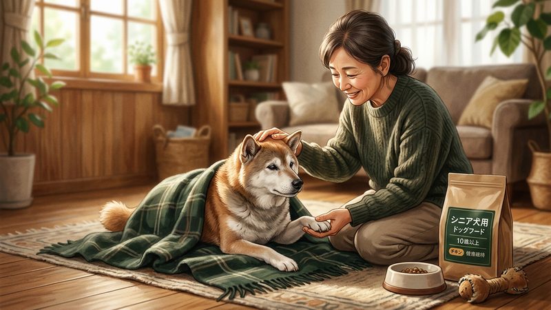 こんなときは獣医師に相談を|受診を考えたいサイン|シニア犬のシニア犬用ドッグフード