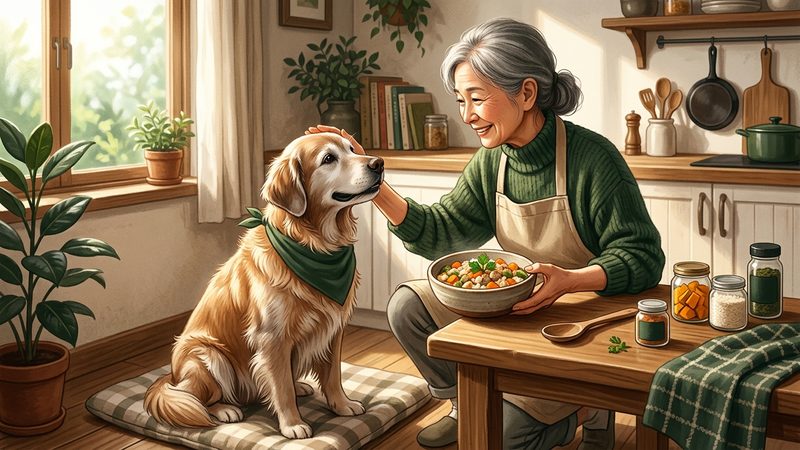 こんな様子は動物病院へ|手作りごはんと受診の目安|シニア犬の老犬 手作りごはん レシピ