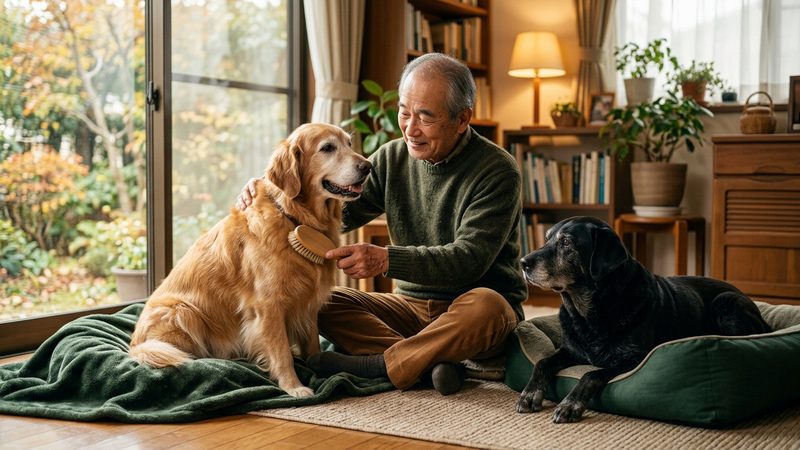 大型犬だからこそ大切な自宅ケアと受診の目安|シニア犬のゴールデンレトリバーとラブラドールレトリバーの違い
