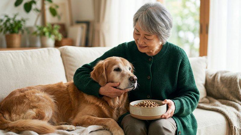 切り替え方と、獣医師に相談すべきサイン|シニア犬のシニア犬ドックフード