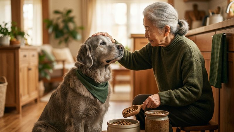 大型犬・犬種別のフードの注意点｜シニア犬のシニア犬のフード