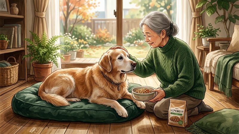 大型犬・犬種別の消化ケアの注意点|シニア犬のシニア犬消化の良いフード