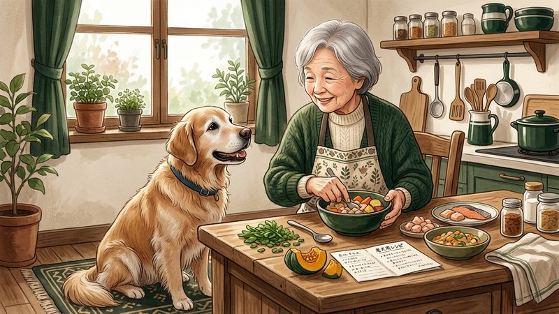 大型犬・犬種別の手作りごはんの注意点|シニア犬の老犬 手作りごはん レシピ