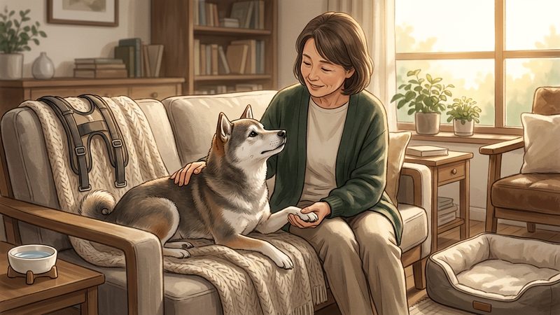 病院に行くべきタイミングと様子見の見きわめ｜シニア犬の老犬の介護用品
