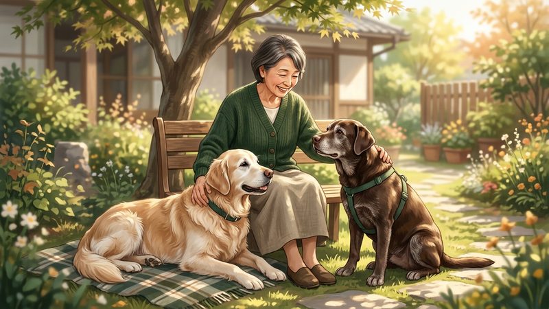 犬種別に見るシニア期の健康管理のポイント|シニア犬のゴールデンレトリバーとラブラドールレトリバーの違い
